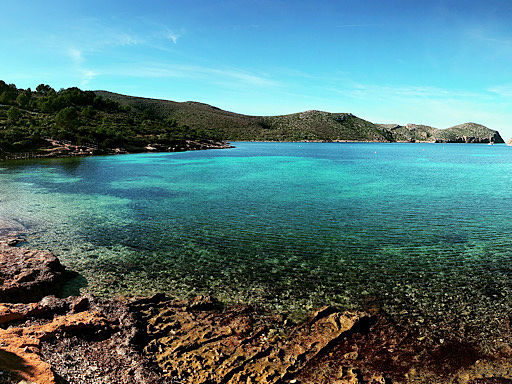 Playas de la isla de Cabrera