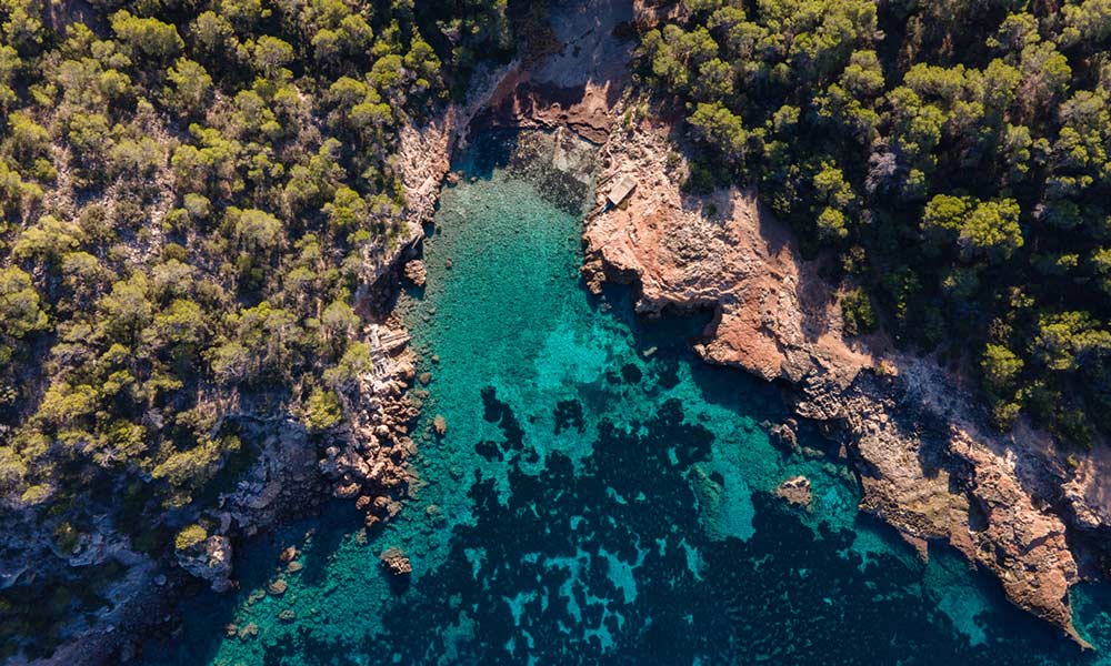 Cala Xuclar en Ibiza