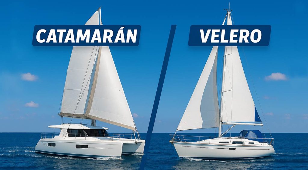 Diferencias entre velero y catamaran