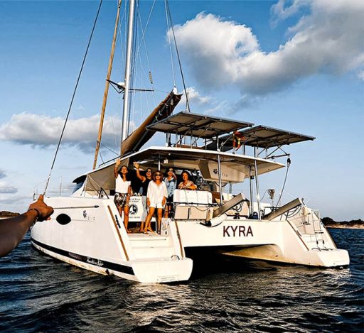 Catamaran Kyra - GG Corsair Charter en Ibiza